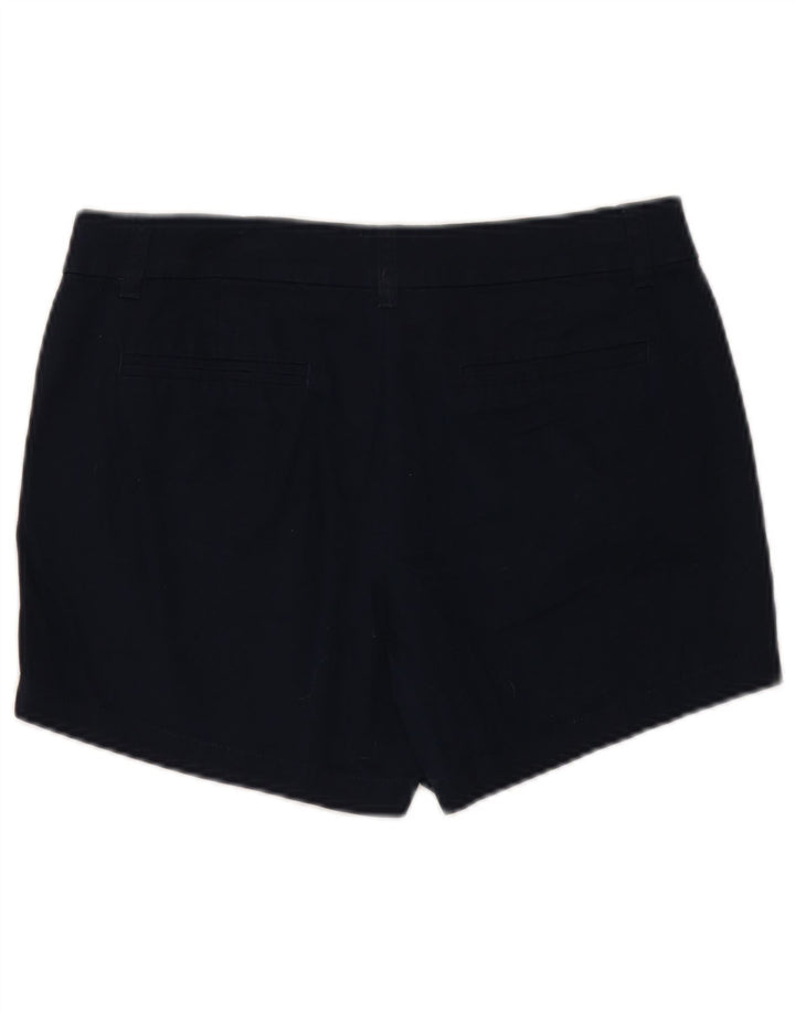Pantaloncini chino da donna J. Crew US 6 medi W32 cotone blu navy