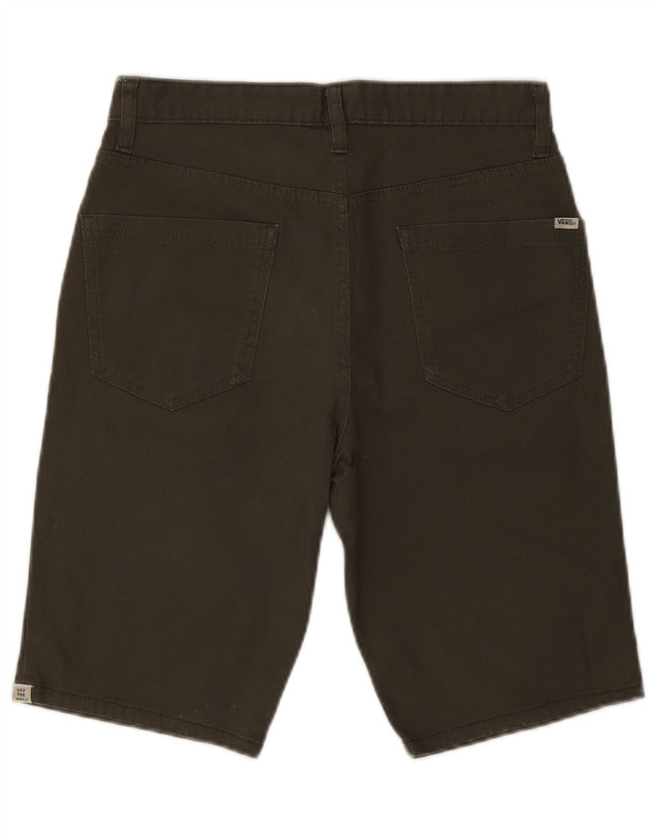 Pantaloncini casual da uomo VANS W28 piccoli in cotone kaki