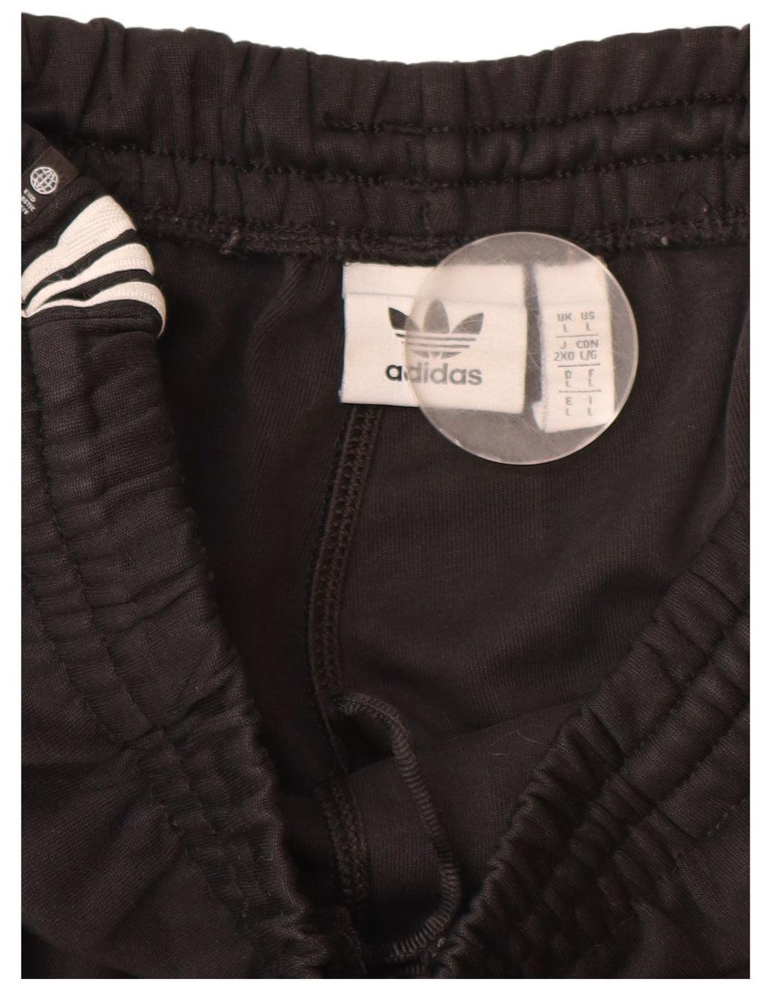 Pantaloni da tuta da uomo Adidas Joggers grandi in poliestere nero