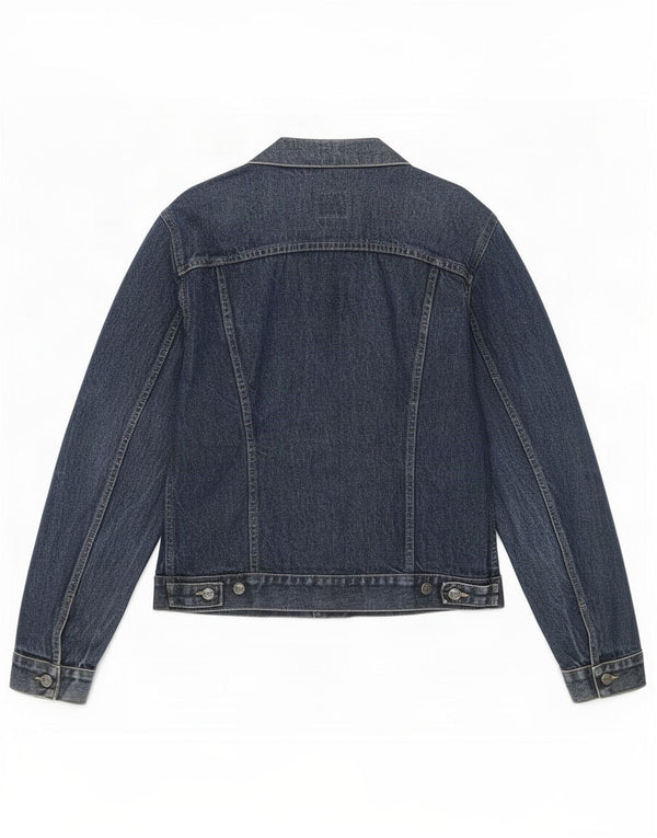 Gas Giacca di jeans da uomo UK 40 Large Blue Cotton