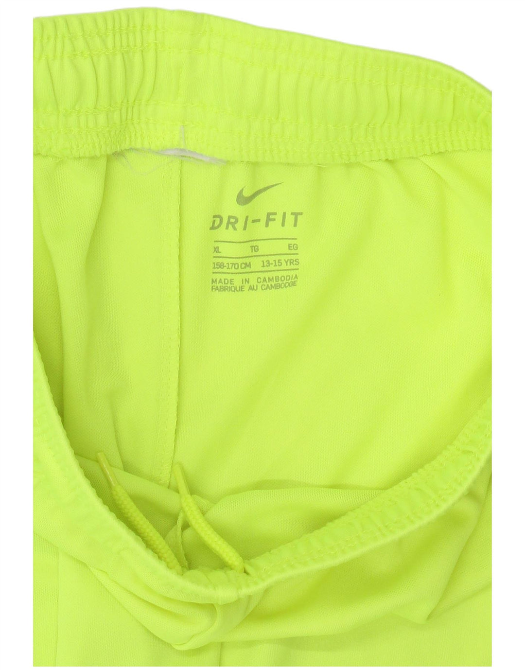 Pantaloncini sportivi Nike Ragazzo Dri Fit 13-14 anni XL Verde