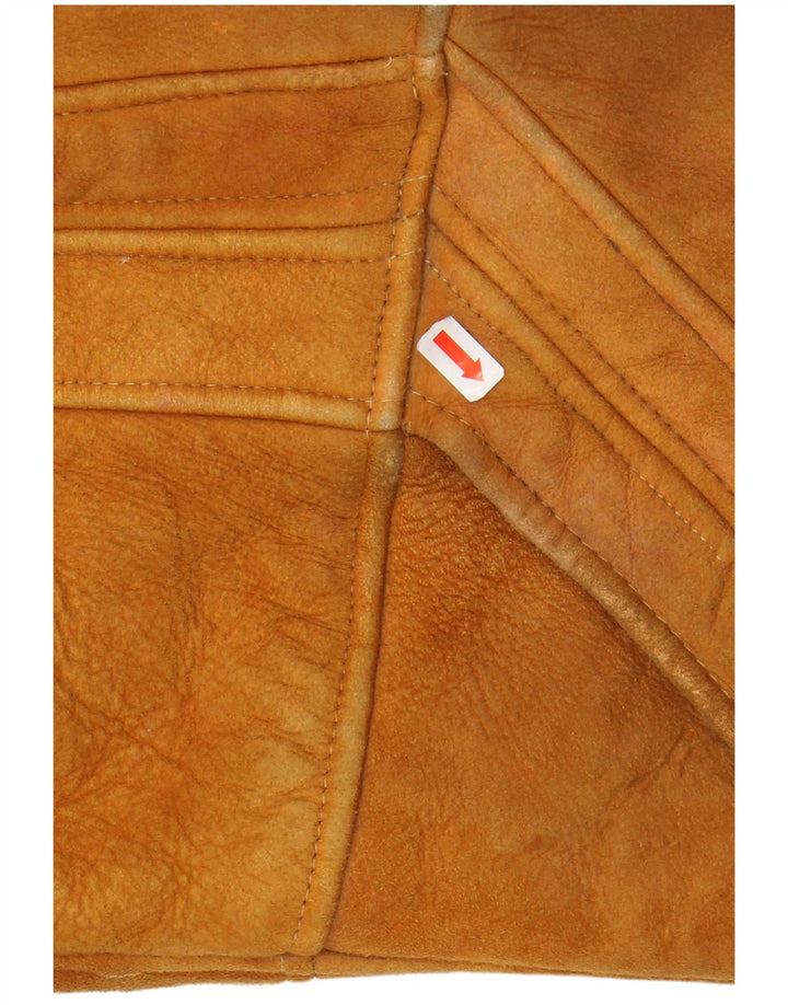 Giubbotto in montone da uomo VINTAGE IT 50 Shearling grande marrone