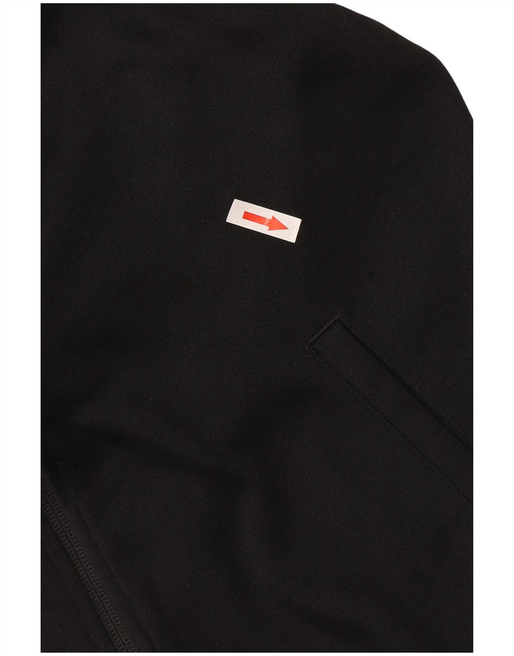 Giacca da ginnastica da donna Adidas UK 12 media nera