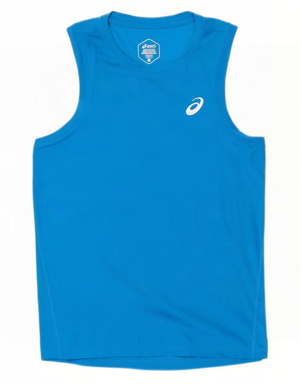 Canotta Asics Uomo Small Blu Poliestere