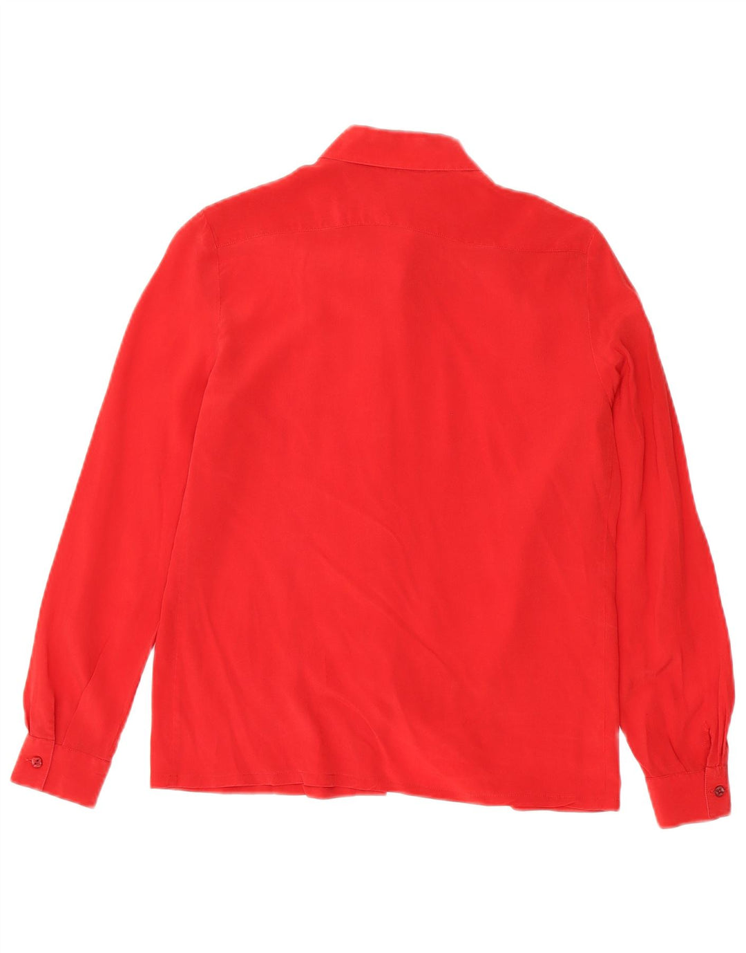 Camicetta camicia vintage da donna IT 42 rossa media