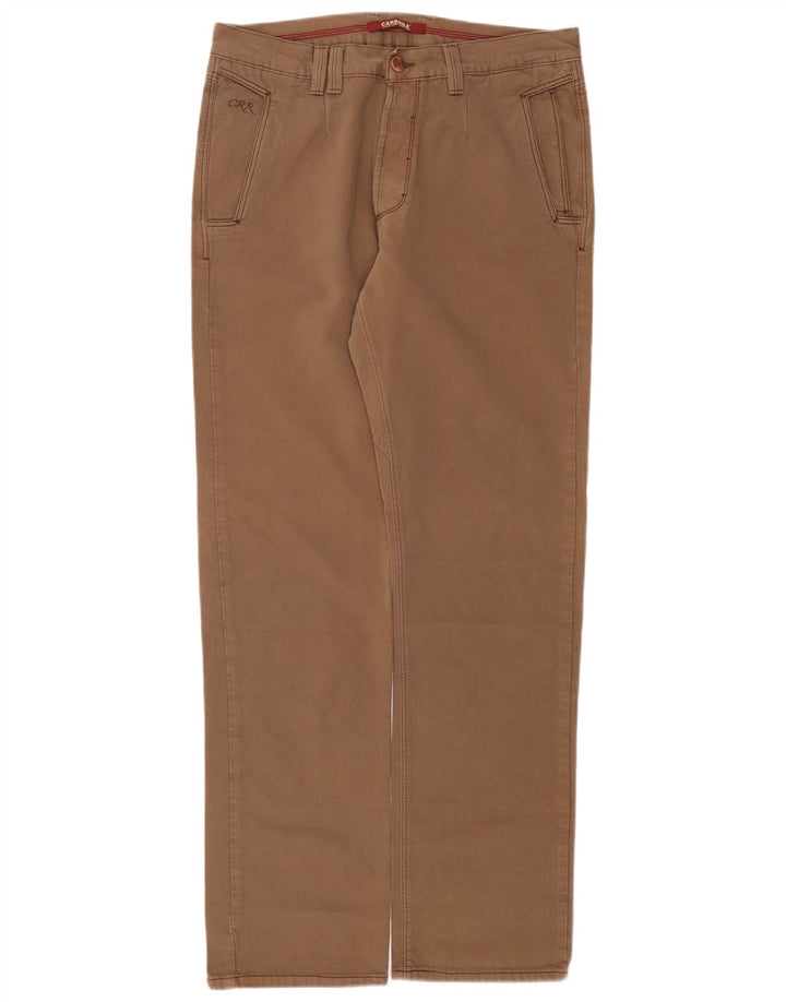 Pantaloni casual dritti da uomo CARRERA W32 L33 Marrone