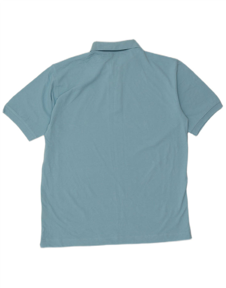 Polo Kappa Uomo Large Blu In Cotone
