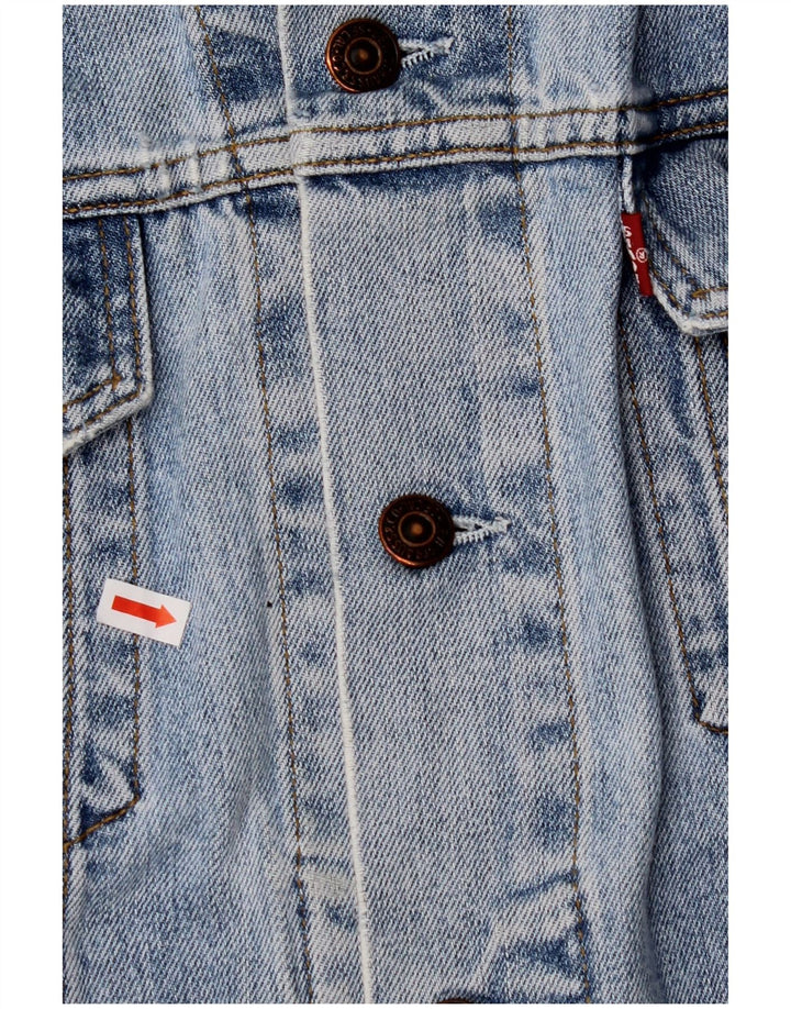 Giacca di jeans da uomo LEVI'S UK 42 XL Cotone blu