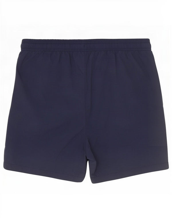 Pantaloncini sportivi da uomo Ellesse grandi in poliestere blu navy