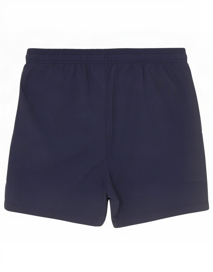 Pantaloncini sportivi da uomo Ellesse grandi in poliestere blu navy