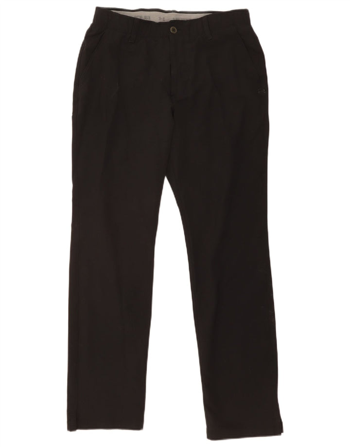 Pantaloni chino slim Under Armour da donna Cold Gear W30 L30 poliestere nero