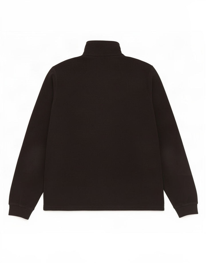 Maglione in pile da donna con collo con zip Brugi UK 14 medio poliestere nero