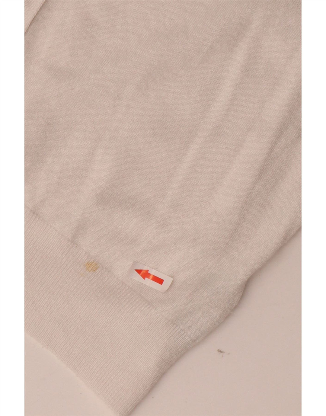 Maglione cardigan corto con maniche a 3/4 Marks & Spencer da donna UK 12 bianco medio