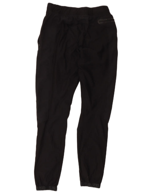 Pantaloni da tuta con grafica da uomo Under Armour Pantaloni da jogging medio poliestere nero