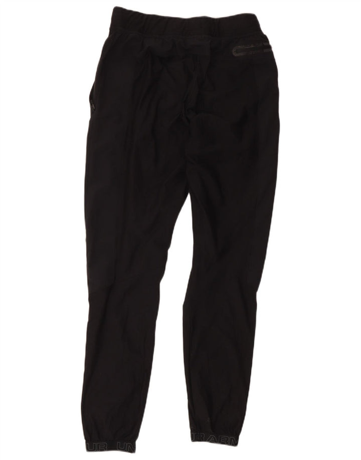 Pantaloni da tuta con grafica da uomo Under Armour Pantaloni da jogging medio poliestere nero