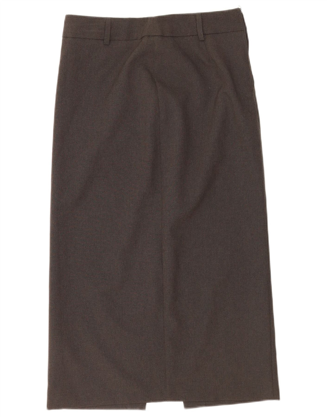 Gonna dritta midi da donna Benetton IT 40 Small W26 Poliestere grigio