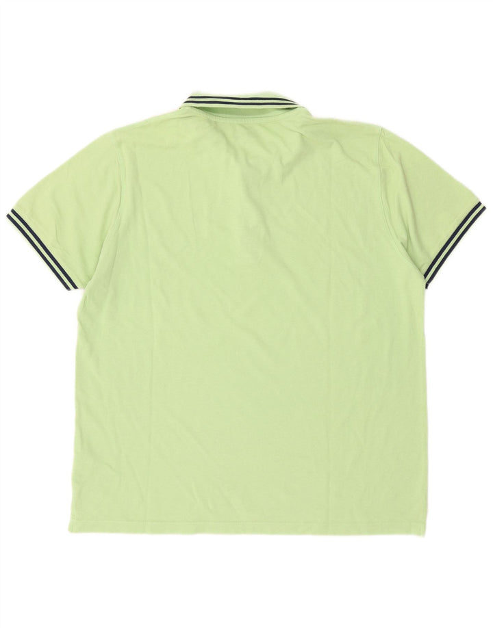 Polo grafica da uomo Guru 2XL cotone verde