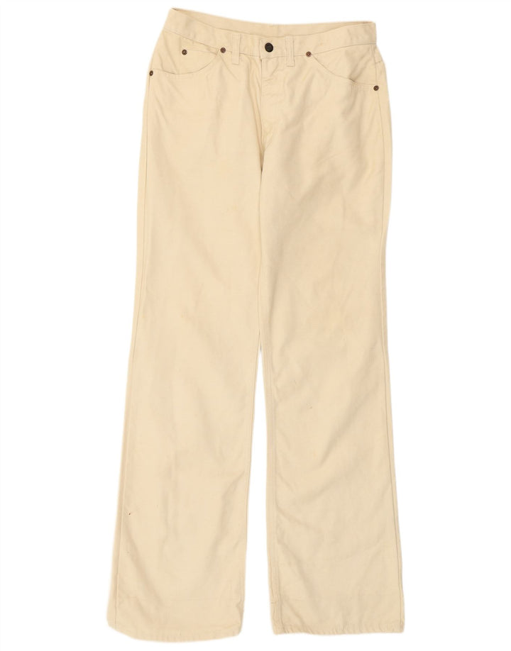 Jeans Bootcut da uomo Rifle W38 L36 in cotone bianco sporco