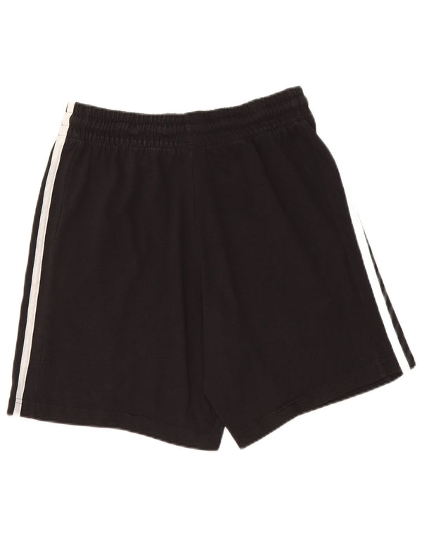 Pantaloncini sportivi da uomo Adidas piccoli in cotone nero