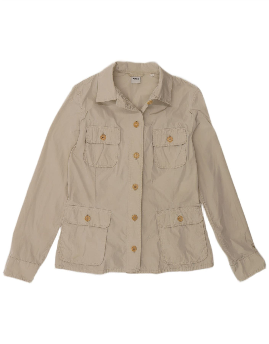 Giacca da donna Aspesi UK 14 Large Beige Poliestere