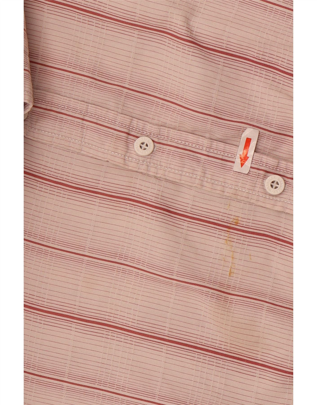 Camicia a maniche corte da uomo Wrangler XL a righe rosa