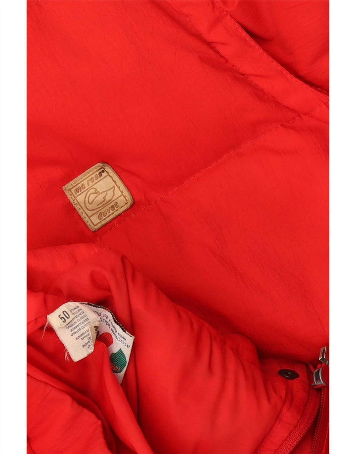 Giacca imbottita con cappuccio da uomo MC Ross IT 50 Large Rosso Poliammide