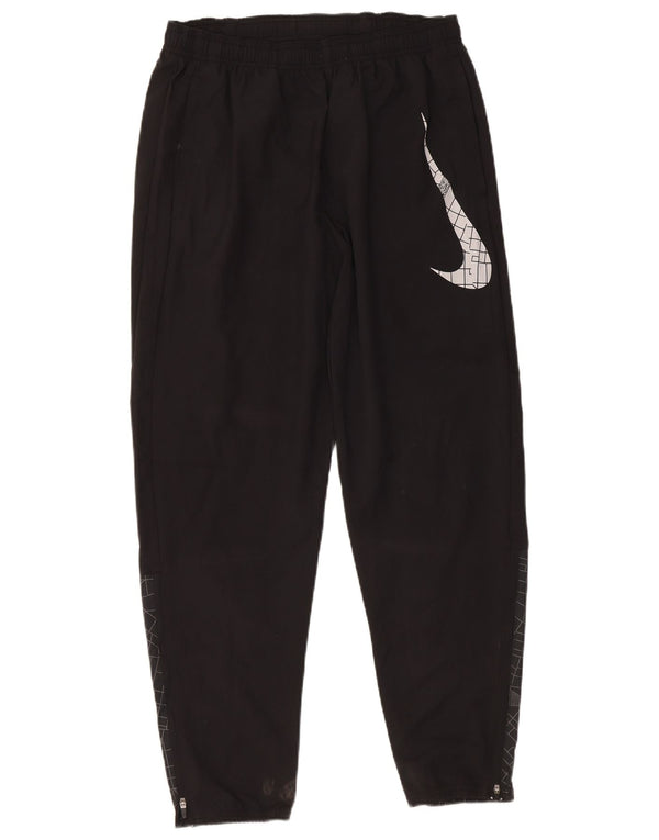 Pantaloni da tuta grafica Nike Dri Fit da uomo, medio nero geometrico
