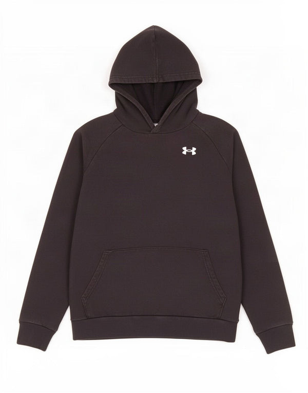 Under Armour Boys Hoodie Jumper 13-14 Years XL Black