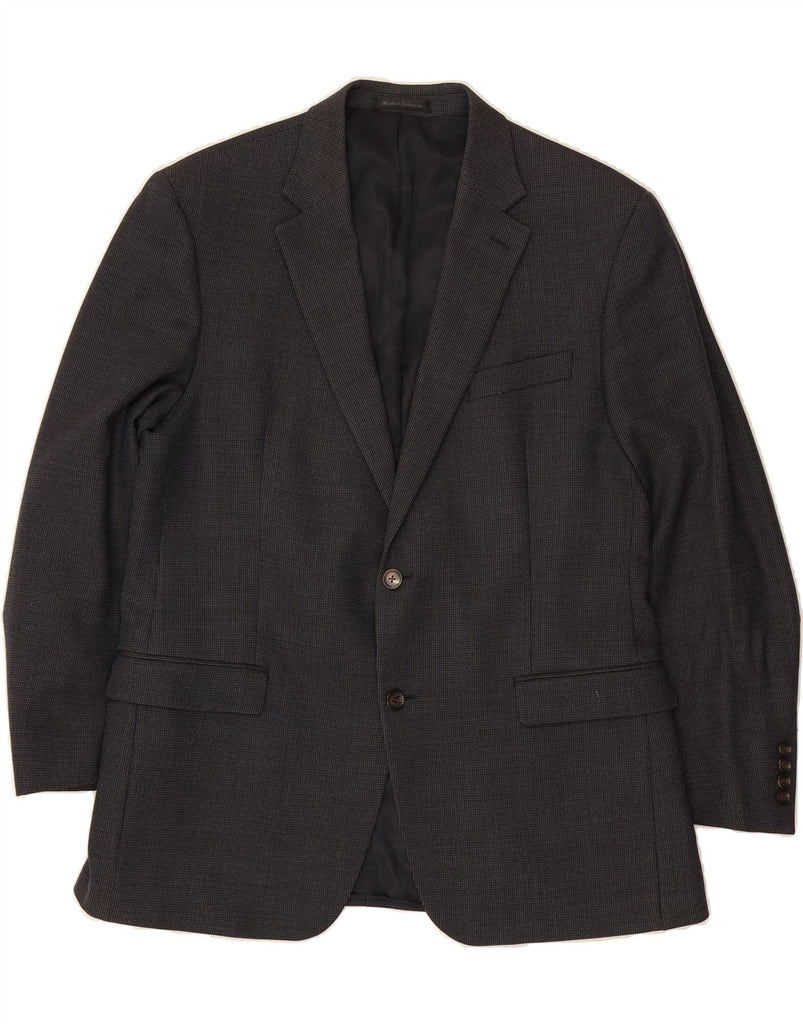 RALPH LAUREN Mens 2 Button Blazer Jacket UK 36 Small Grey Vintage Ralph Lauren and Second-Hand Ralph Lauren from Messina Hembry 