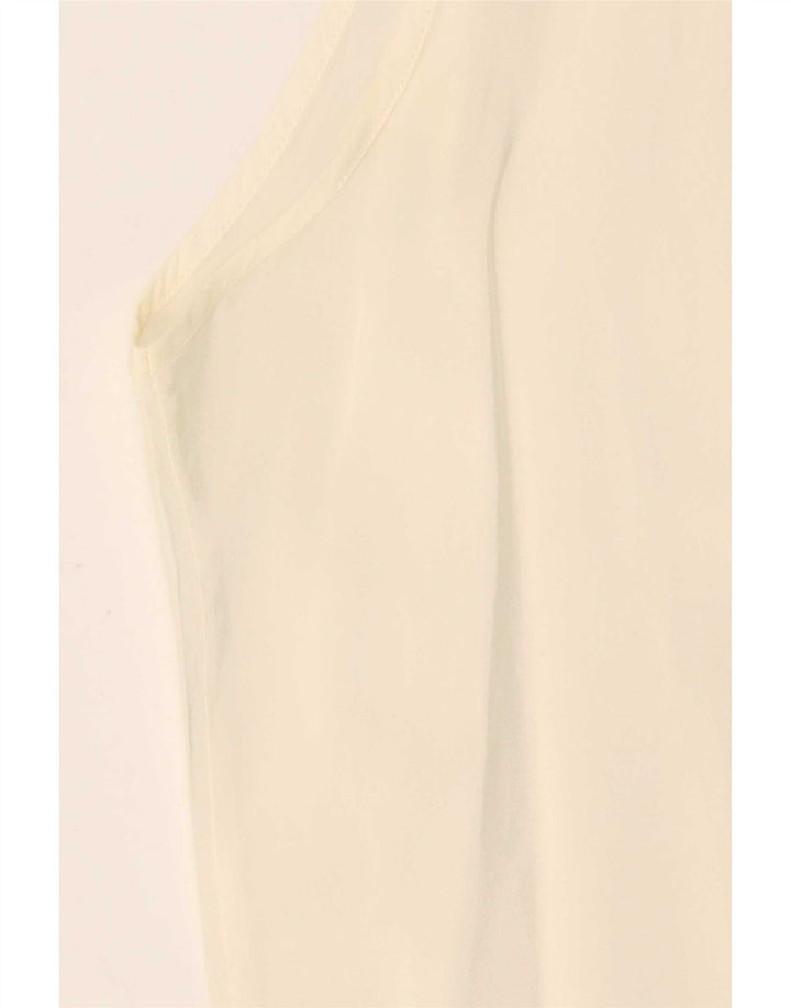 Camicetta senza maniche da donna Saint George UK 12 medio bianco sporco