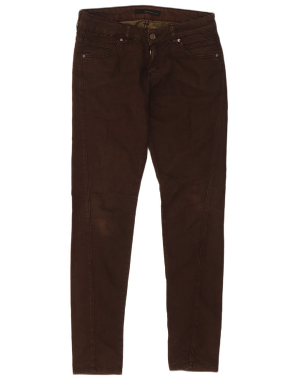 Jeans skinny da donna Calvin Klein W30 L32 cotone marrone