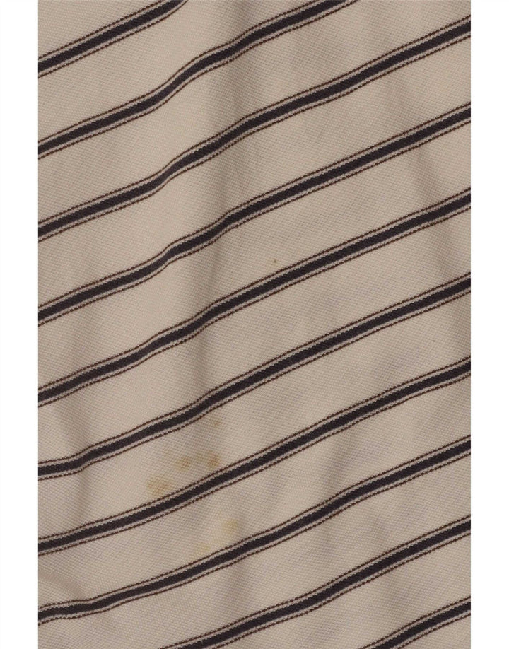 Polo Invicta Uomo IT 48 Cotone Rigato Medio Bianco