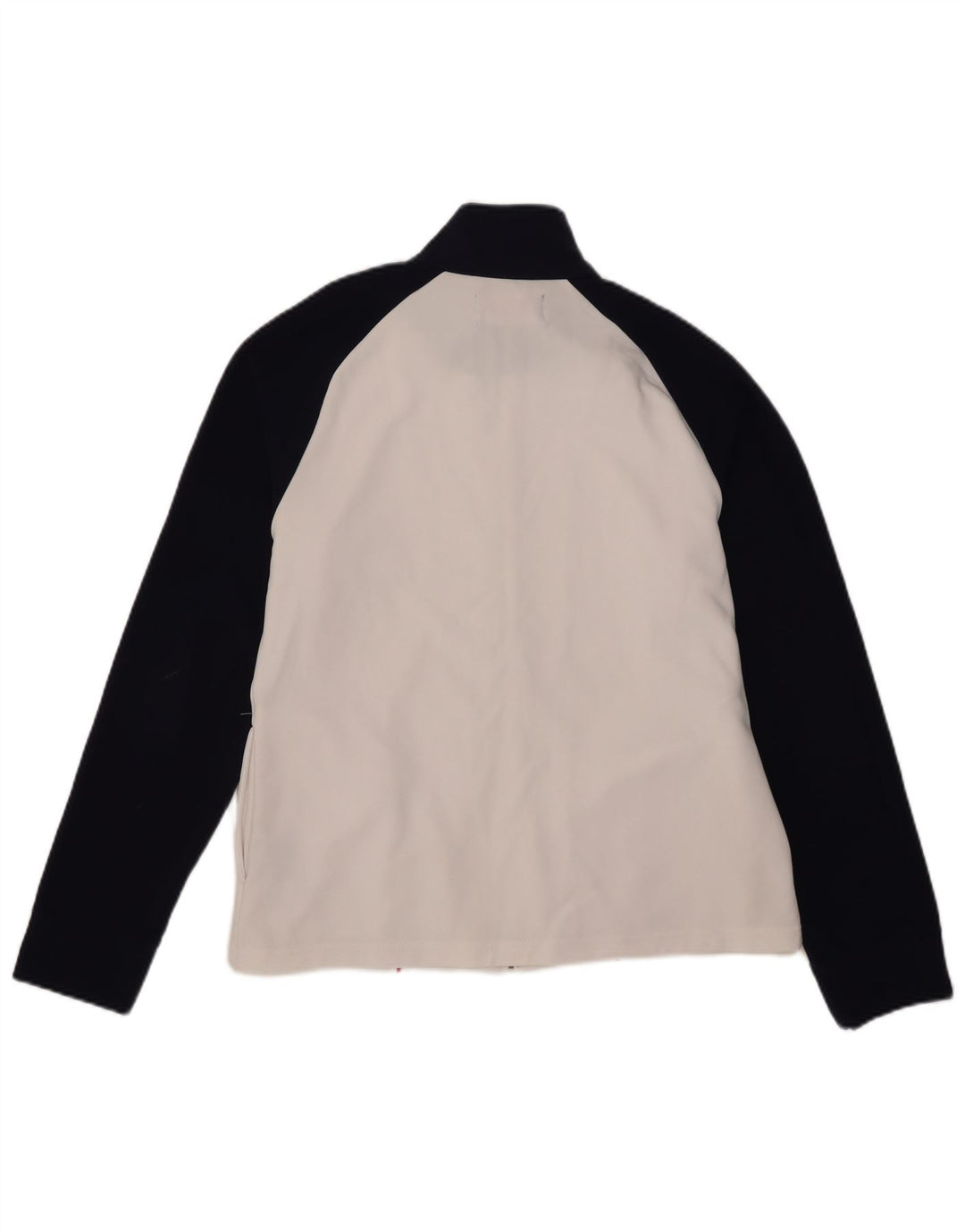 Giacca da tuta da donna Kappa UK 20 2XL Poliestere color block bianco