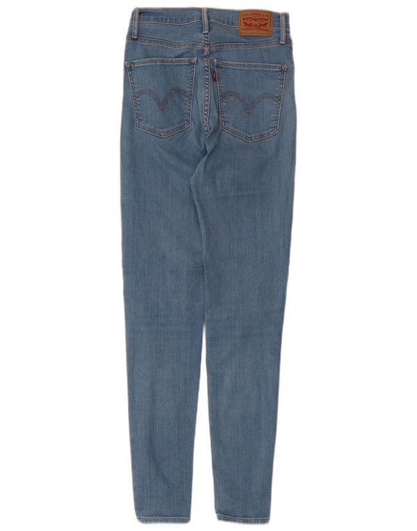Jeans Levi's Mile High Super Skinny da donna W27 L29 cotone blu