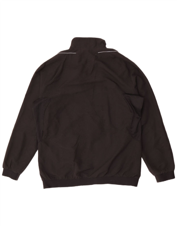 Giacca da tuta da uomo Adidas UK 48/50 XL poliestere nero