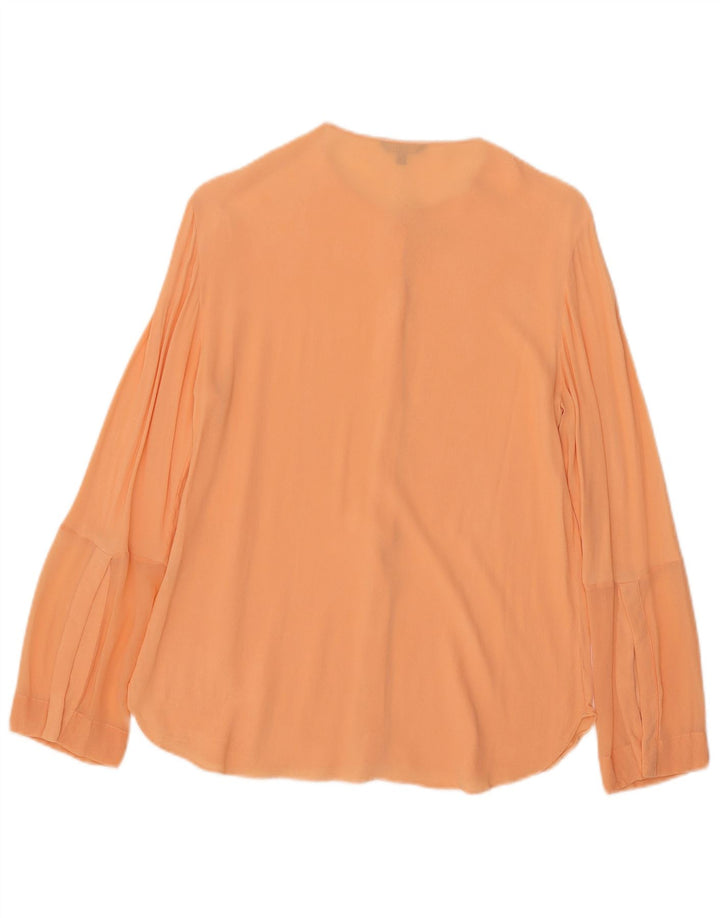 Camicetta trasparente da donna Massimo Dutti EU 40 Arancione medio