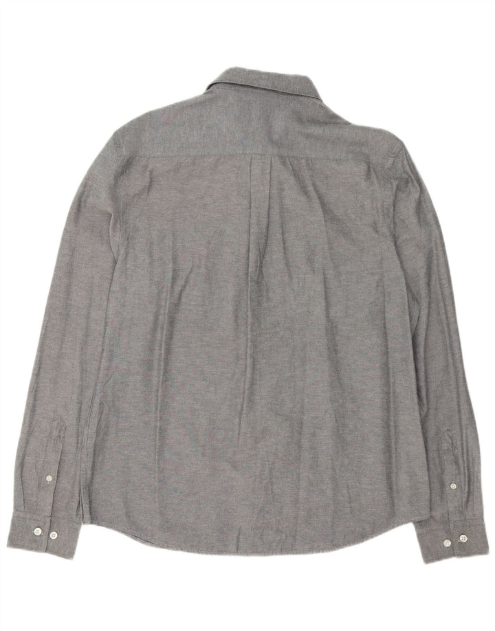Camicia Penguin Heritage da uomo slim fit grande grigia screziata