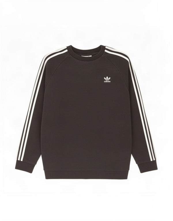 Felpa Adidas Uomo Maglione Medio Nero Cotone