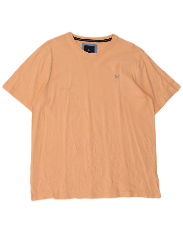 Crew Clothing T-shirt da uomo Top XL in cotone rosa