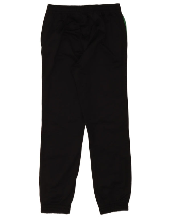 Pantaloni da tuta con grafica Kappa da ragazzo, pantaloni da jogging, 13-14 anni, poliestere nero