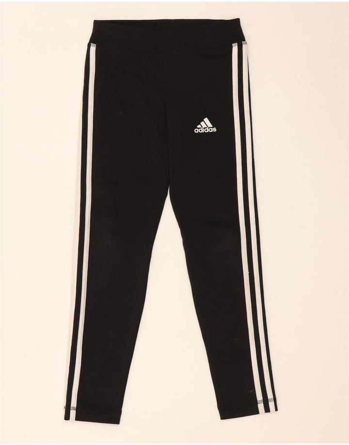 Leggings Adidas Climalite per ragazze 9-10 anni neri