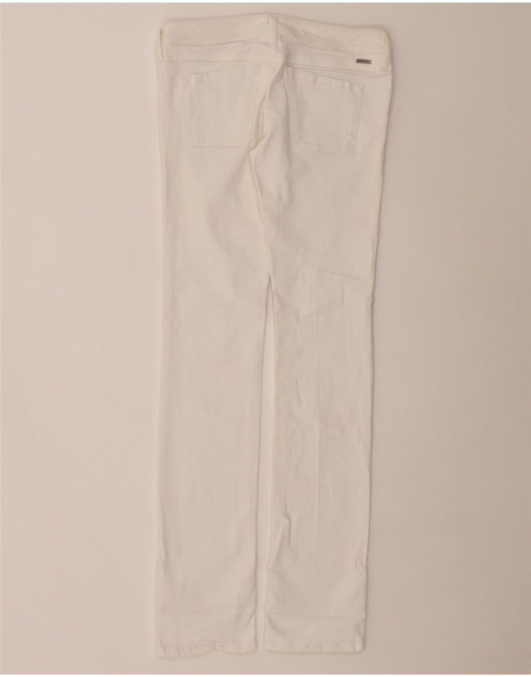 Jeans slim lowky da donna DIESEL W28 L34 cotone bianco
