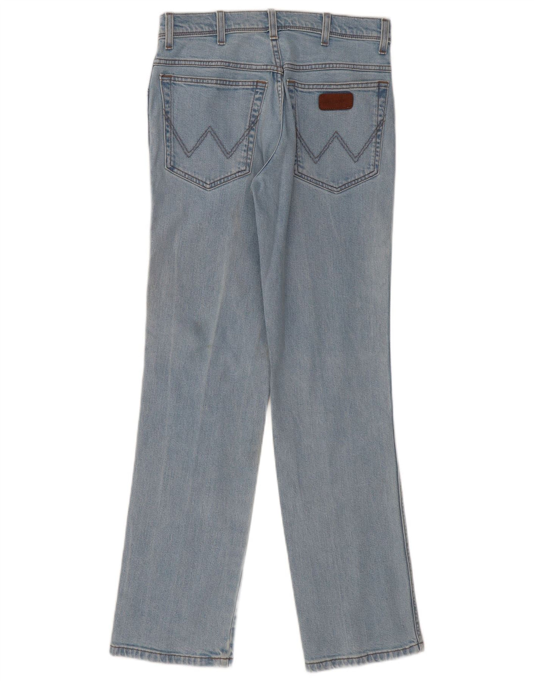 Jeans dritti vestibilità regolare da donna Wrangler W30 L32 cotone blu