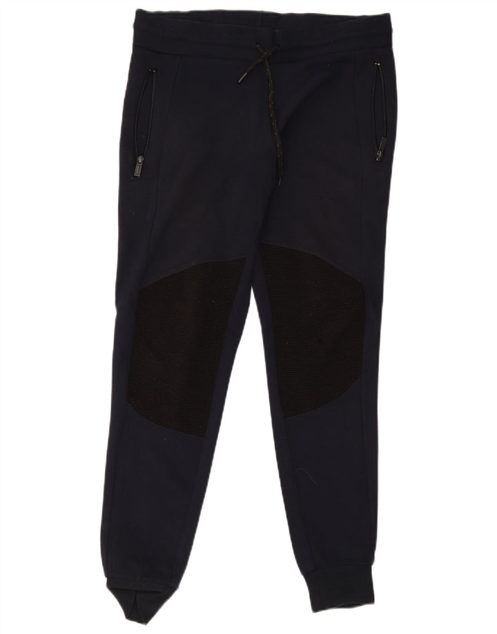 Zara Pantaloni da tuta da uomo Joggers Small Blu navy Colorblock