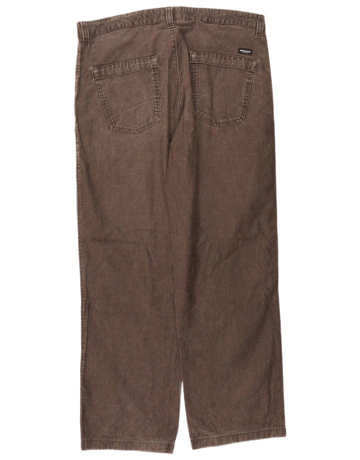 Pantaloni chino da uomo vestibilità regolare Dockers W36 L31 Marrone