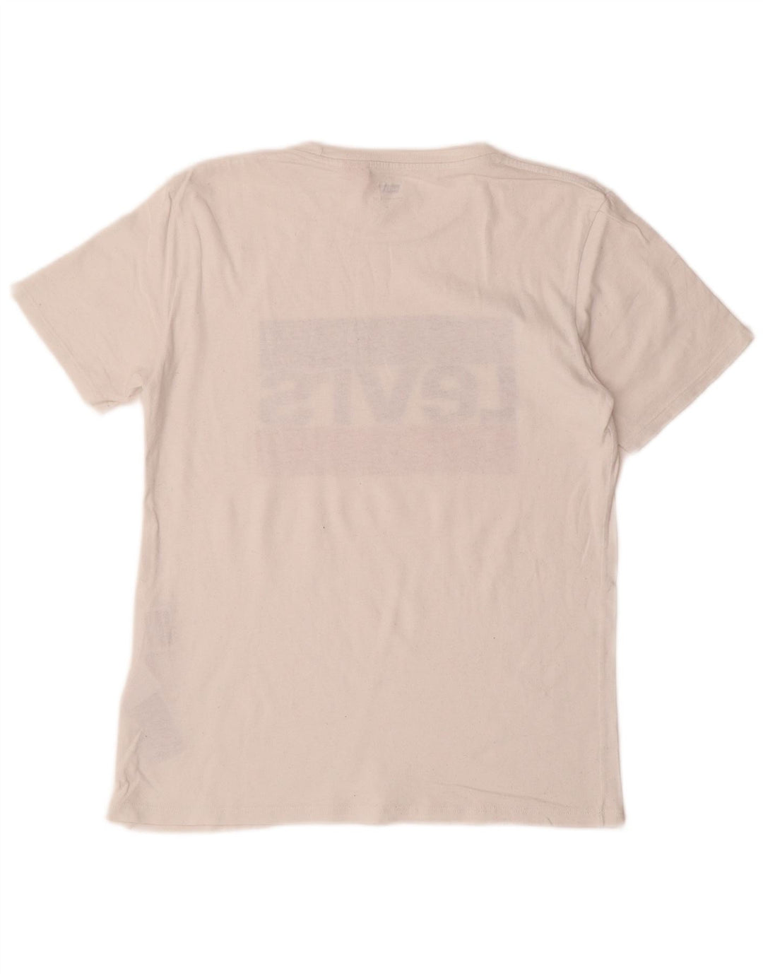 T-shirt grafica da uomo LEVI'S Top piccola in cotone bianco