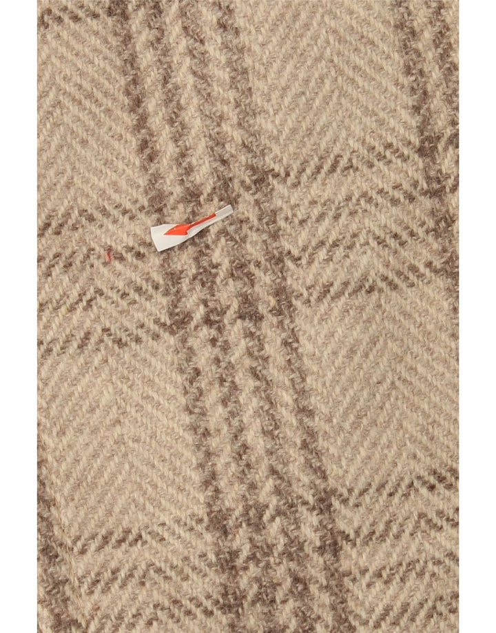 Giacca blazer doppiopetto da uomo C&A UK 38 Lana pied de poule beige medio