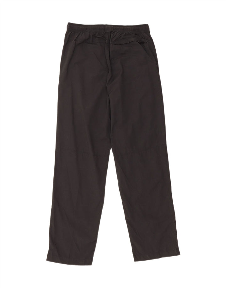 MARKS & SPENCER Pantaloni chino vestibilità regolare da uomo W33 L33 cotone nero