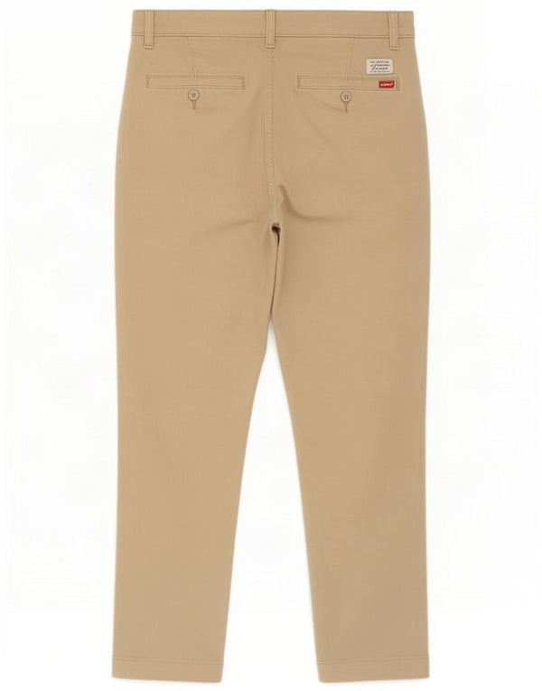 Levi's Pantaloni chino affusolati vestibilità standard da uomo W32 L30 Cotone beige