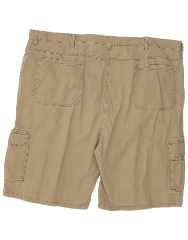 Pantaloncini cargo da uomo Wrangler W46 3XL cotone kaki